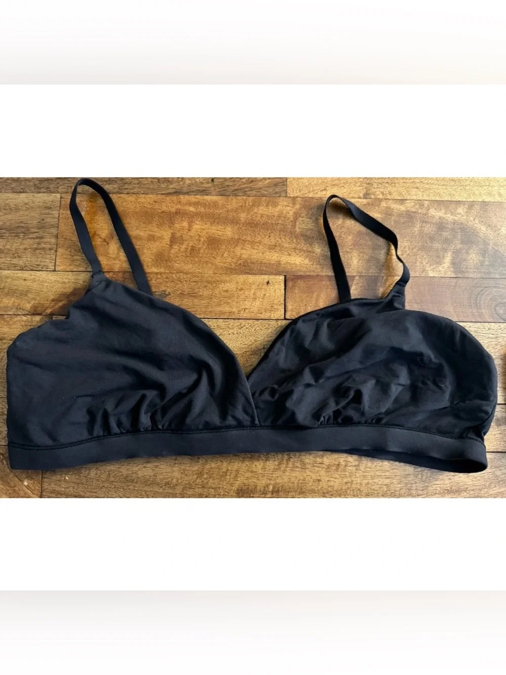 SKIMS Black Wireless Lounge Bralette Bra Lot of 4 Mixed L/XL EUC - Picture 5 of 9
